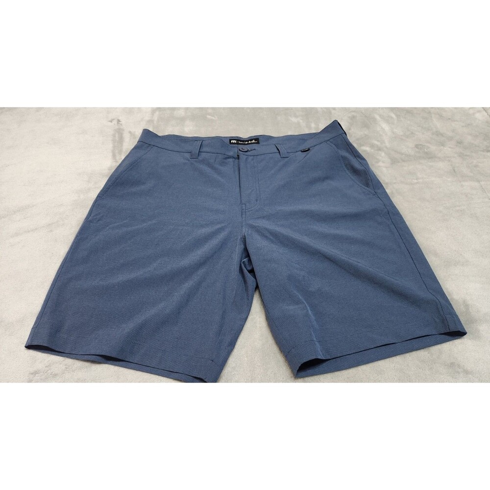 Travis Mathew Men’s Size 36 Blue 10” Performance Golf Shorts